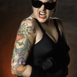 Jill Jordan Tattoo Artist.  Don Ed Hardy